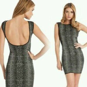 Guess by Marciano Elena Bodycon Snake Print Dress